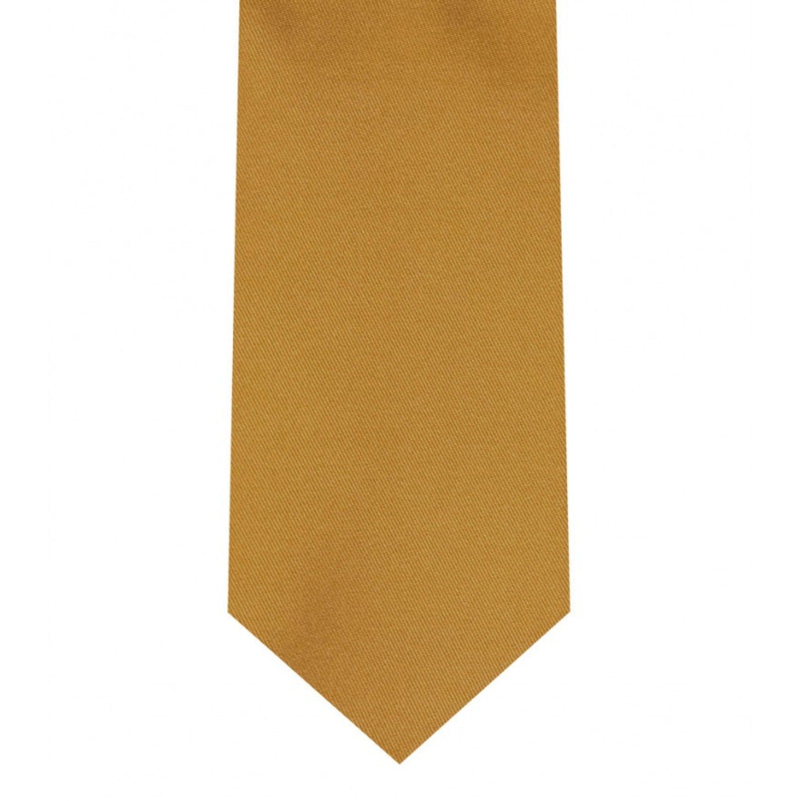Classic Rust Tie Skinny width 2.75 inches With Matching Pocket Square | KCT Menswear