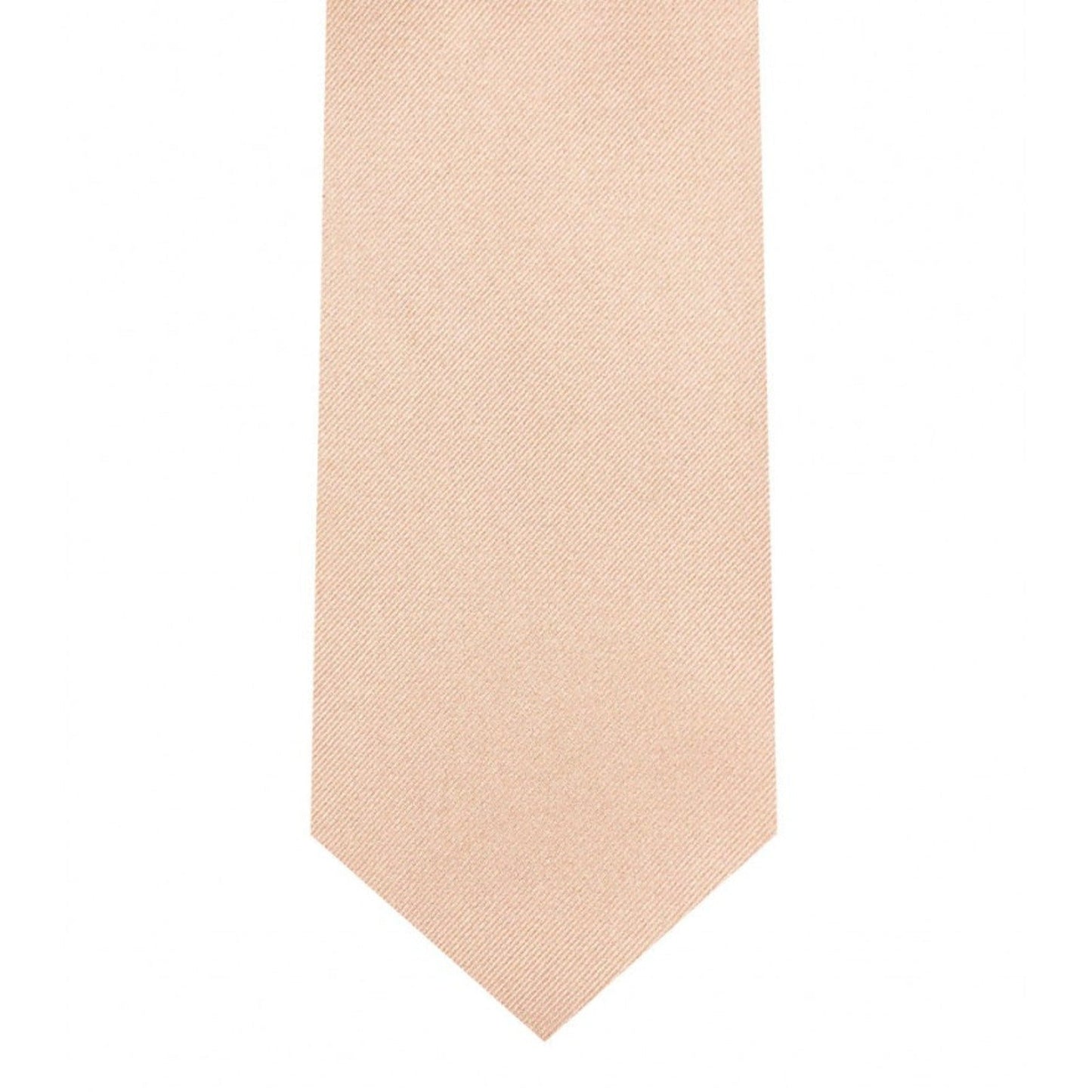 Classic Blush Tie Skinny width 2.75 inches With Matching Pocket Square | KCT Menswear