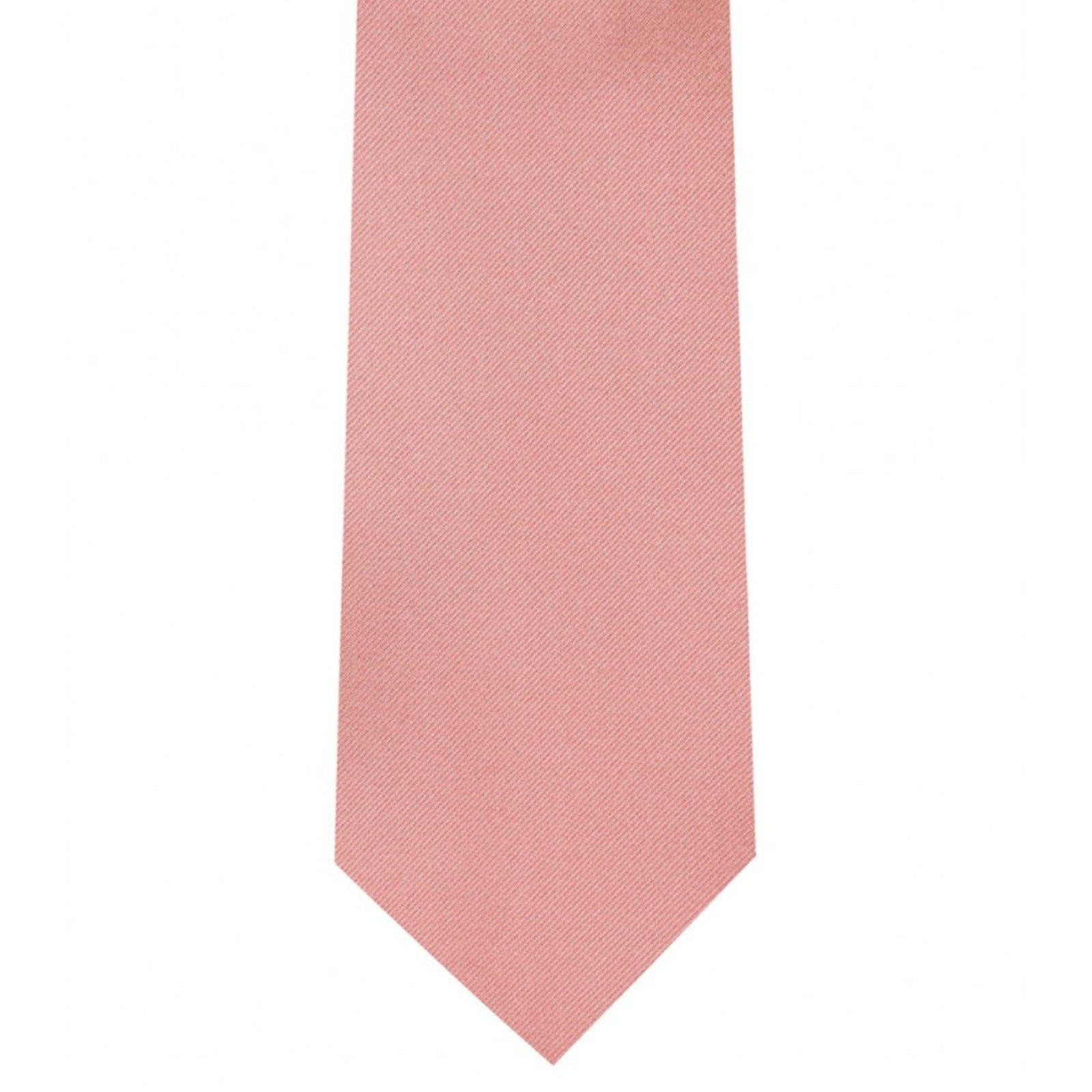 Classic Dusty Rose Tie Ultra Skinny tie width 2.25 inches With Matching Pocket Square | KCT Menswear