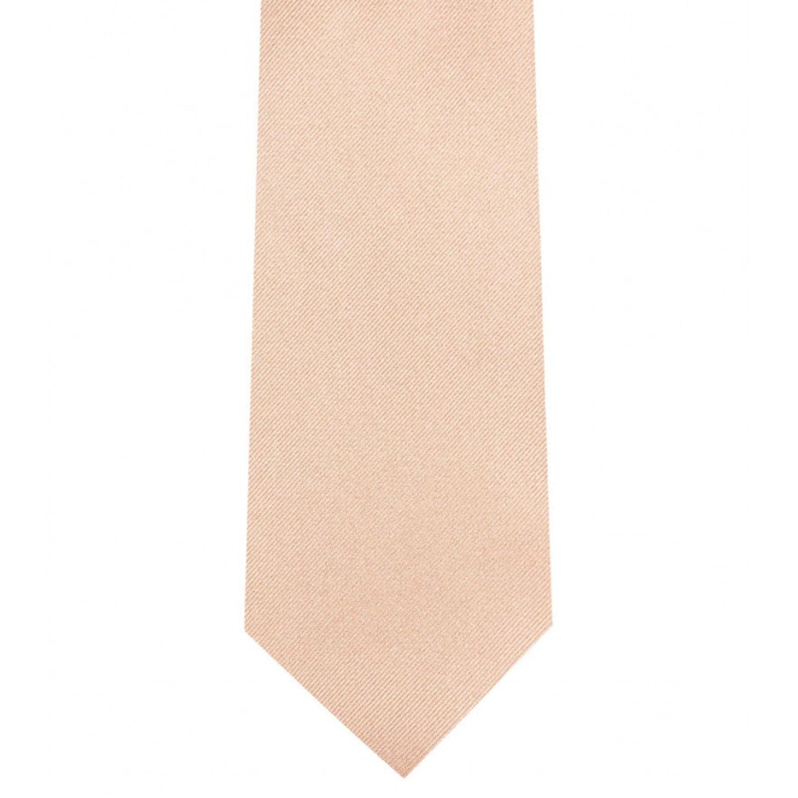 Classic Blush Tie Ultra Skinny tie width 2.25 inches With Matching Pocket Square | KCT Menswear