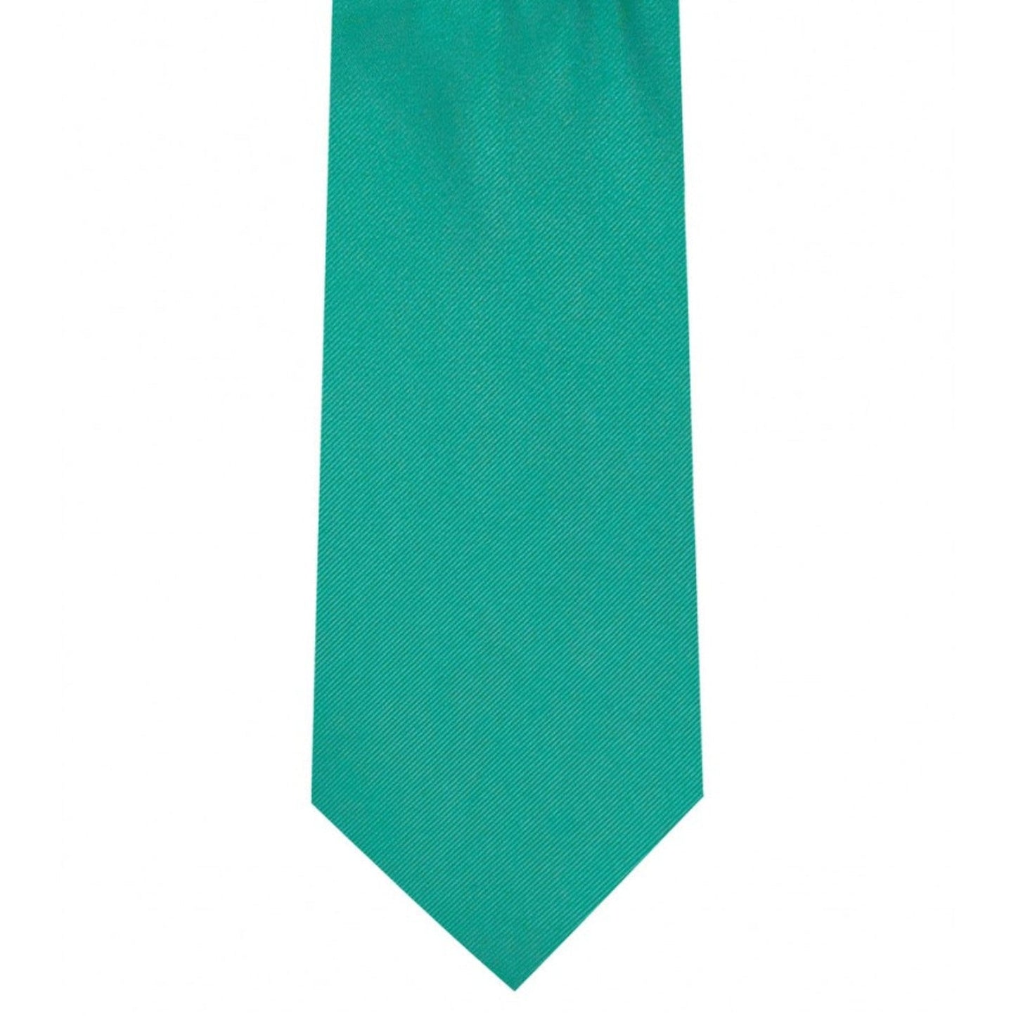 Classic Mermaid Green Tie Ultra Skinny tie width 2.25 inches With Matching Pocket Square | KCT Menswear