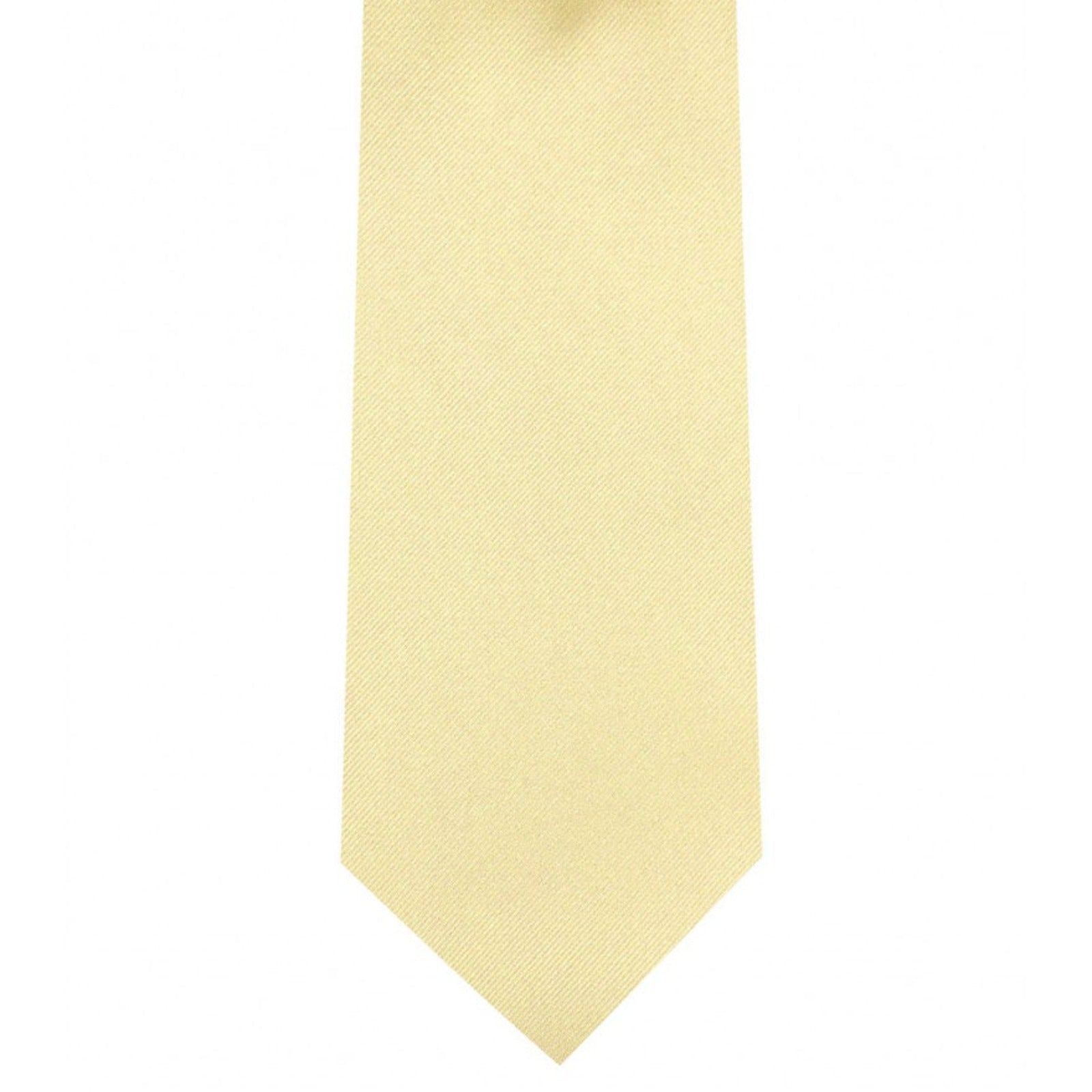 Classic Canary Tie Ultra Skinny tie width 2.25 inches With Matching Pocket Square | KCT Menswear