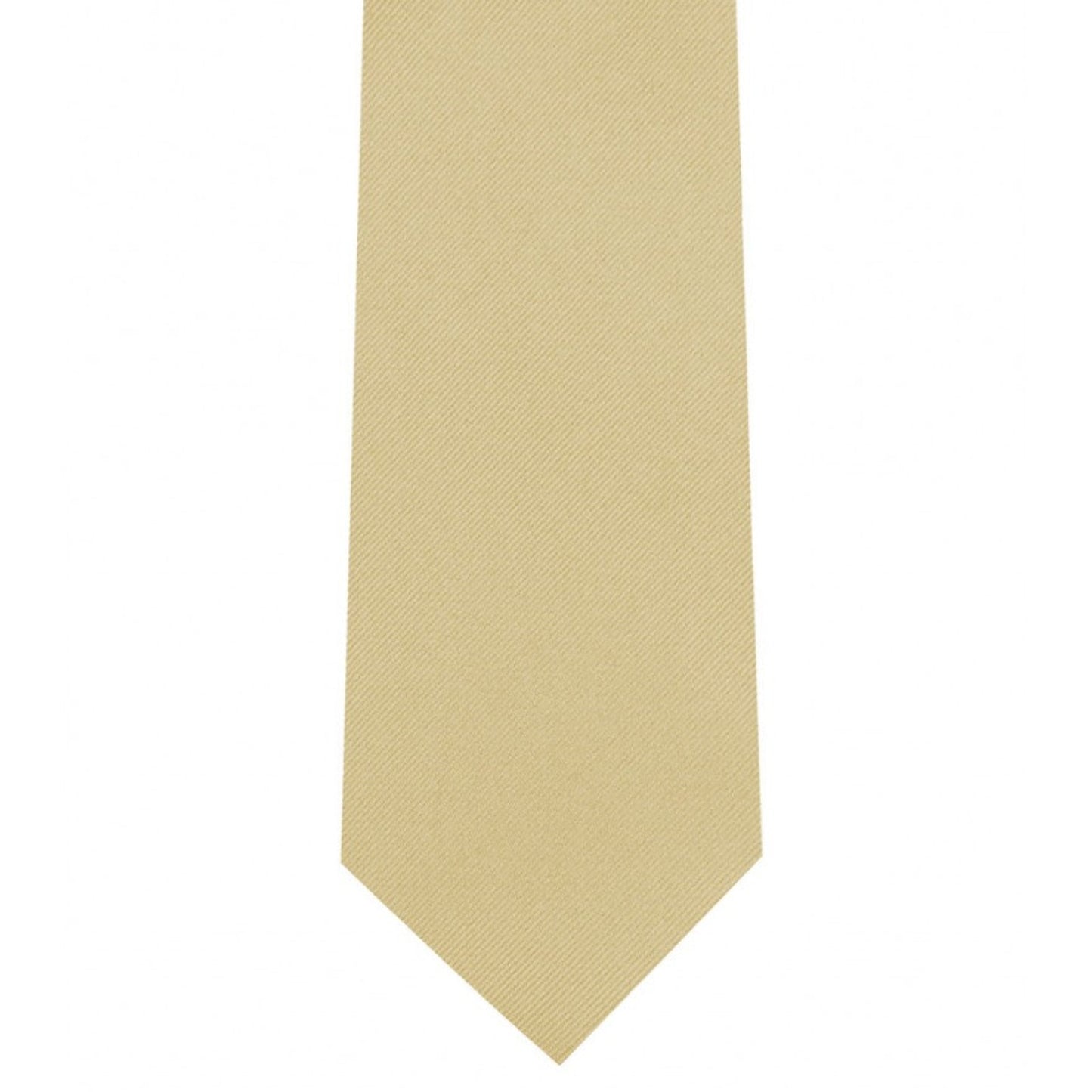 Classic Beige Tie Ultra Skinny tie width 2.25 inches With Matching Pocket Square | KCT Menswear