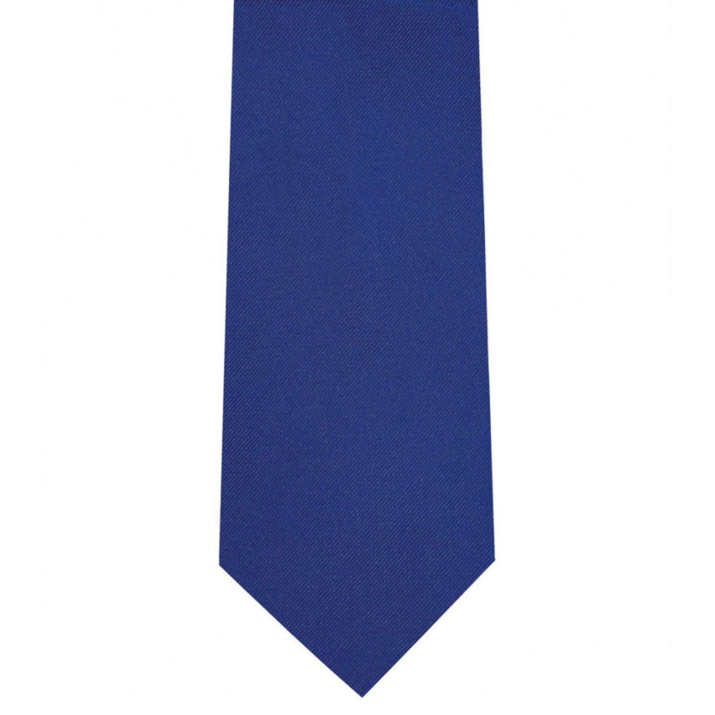 Classic Cobalt Cobalt Tie Ultra Skinny tie width 2.25 inches With Matching Pocket Square | KCT Menswear