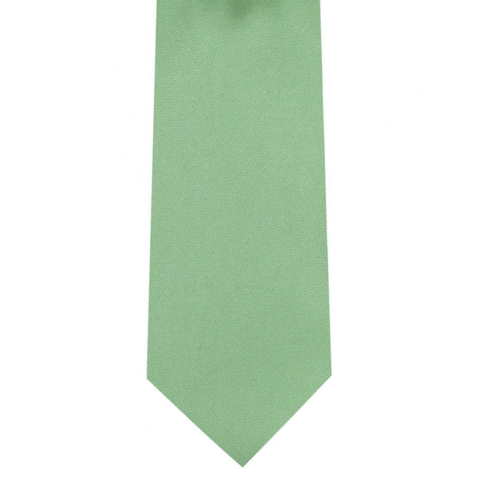 Classic Mint Tie Ultra Skinny tie width 2.25 inches With Matching Pocket Square | KCT Menswear