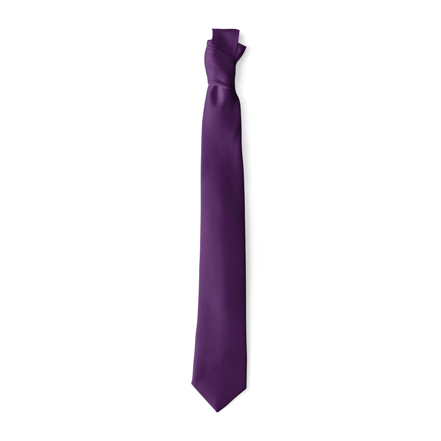 Dark Purple Skinny Tie