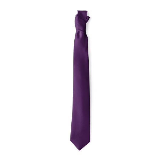 Dark Purple Skinny Tie