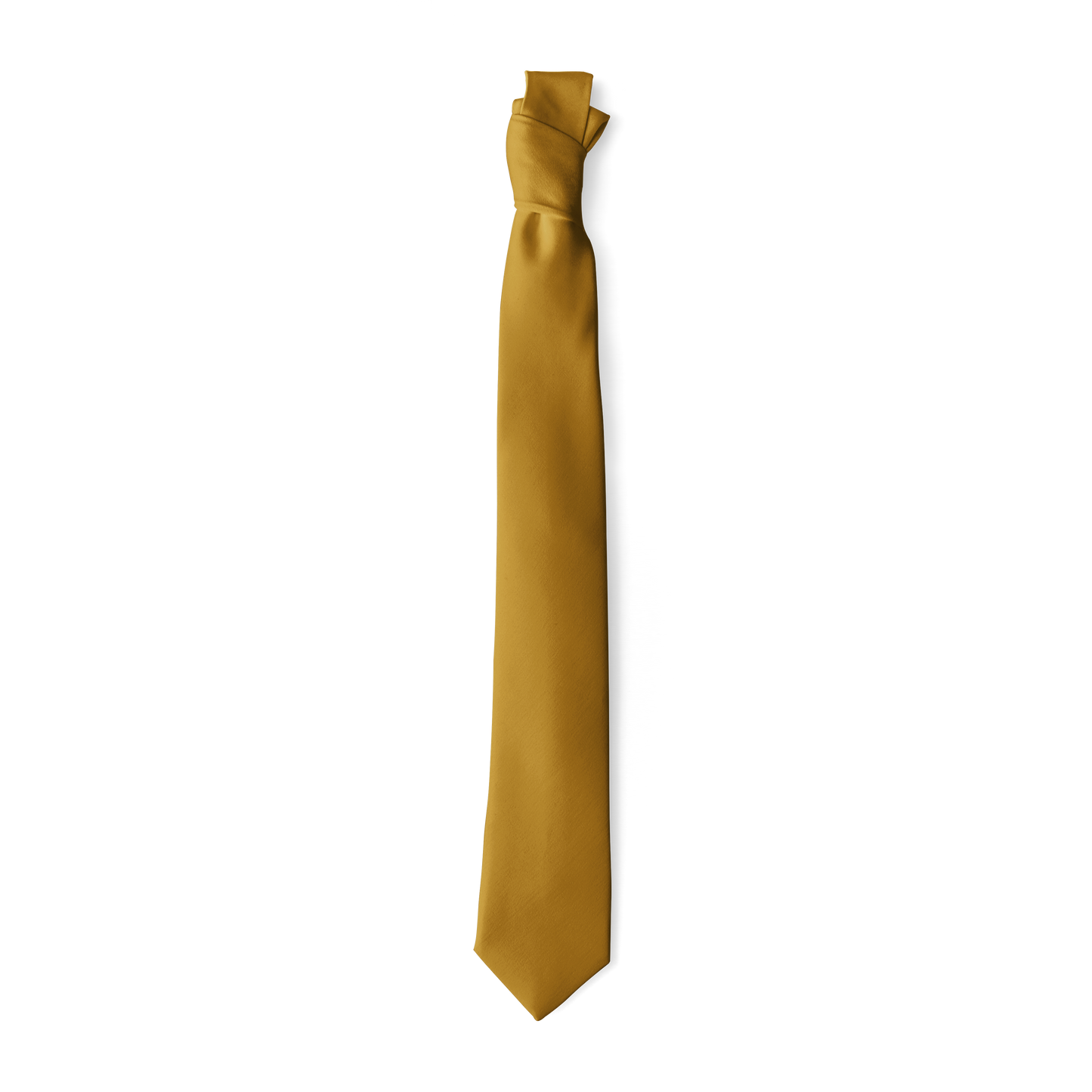 Gold Skinny Tie