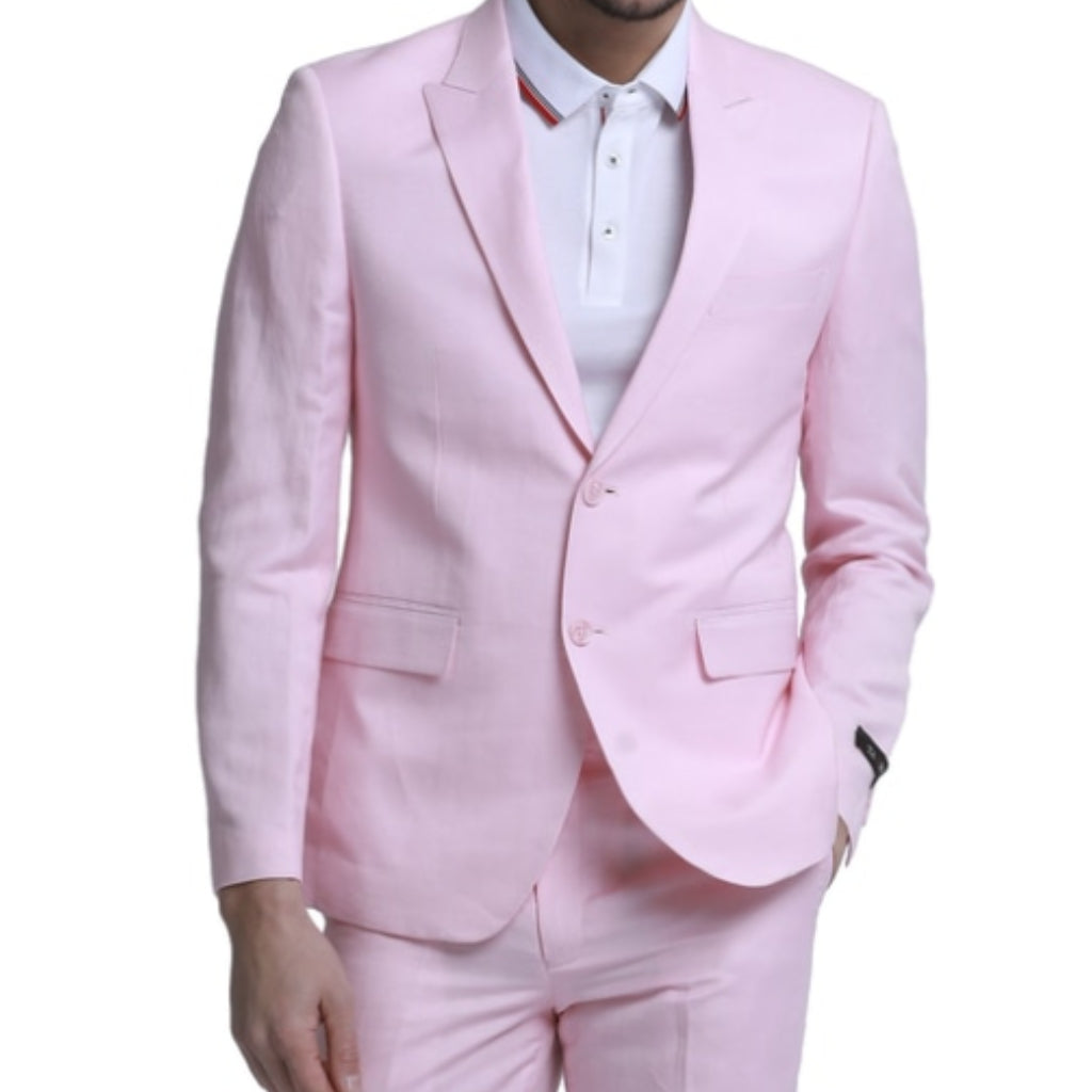 Pink Slim Suit