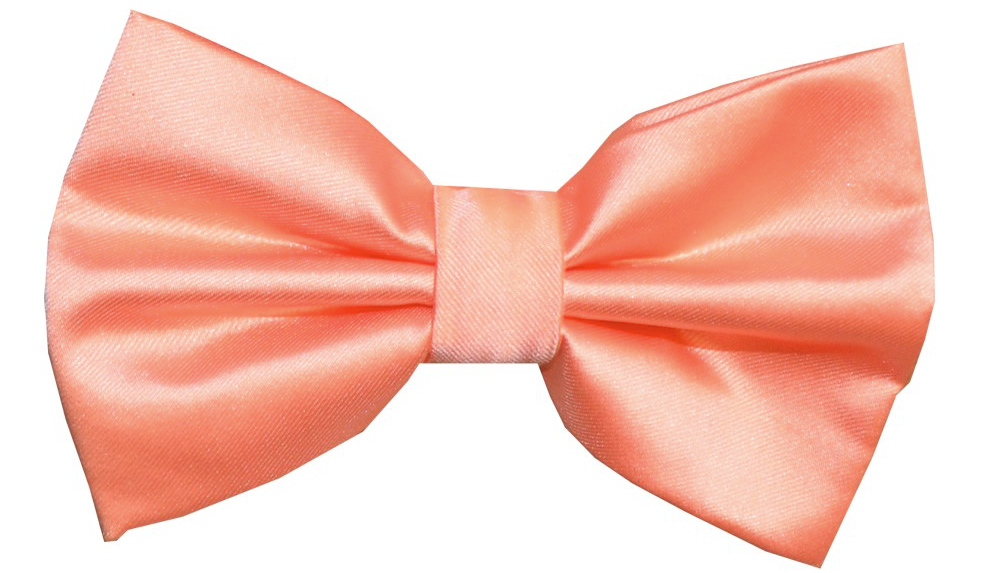 Peach Bow-tie