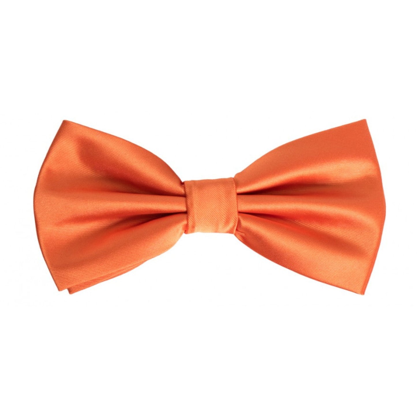 Classic Orange Bowtie With Matching Pocket Square | KCT Menswear 