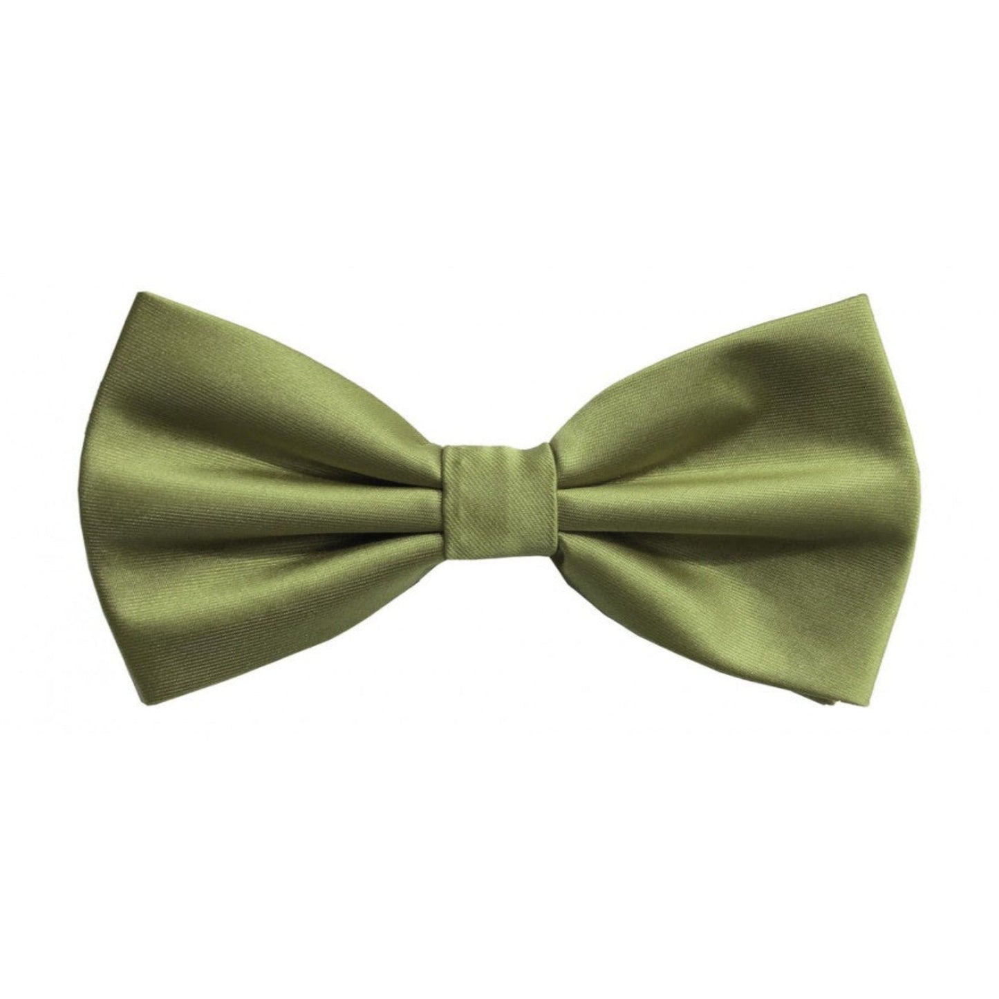 Classic Olive Green Bowtie With Matching Pocket Square | KCT Menswear 