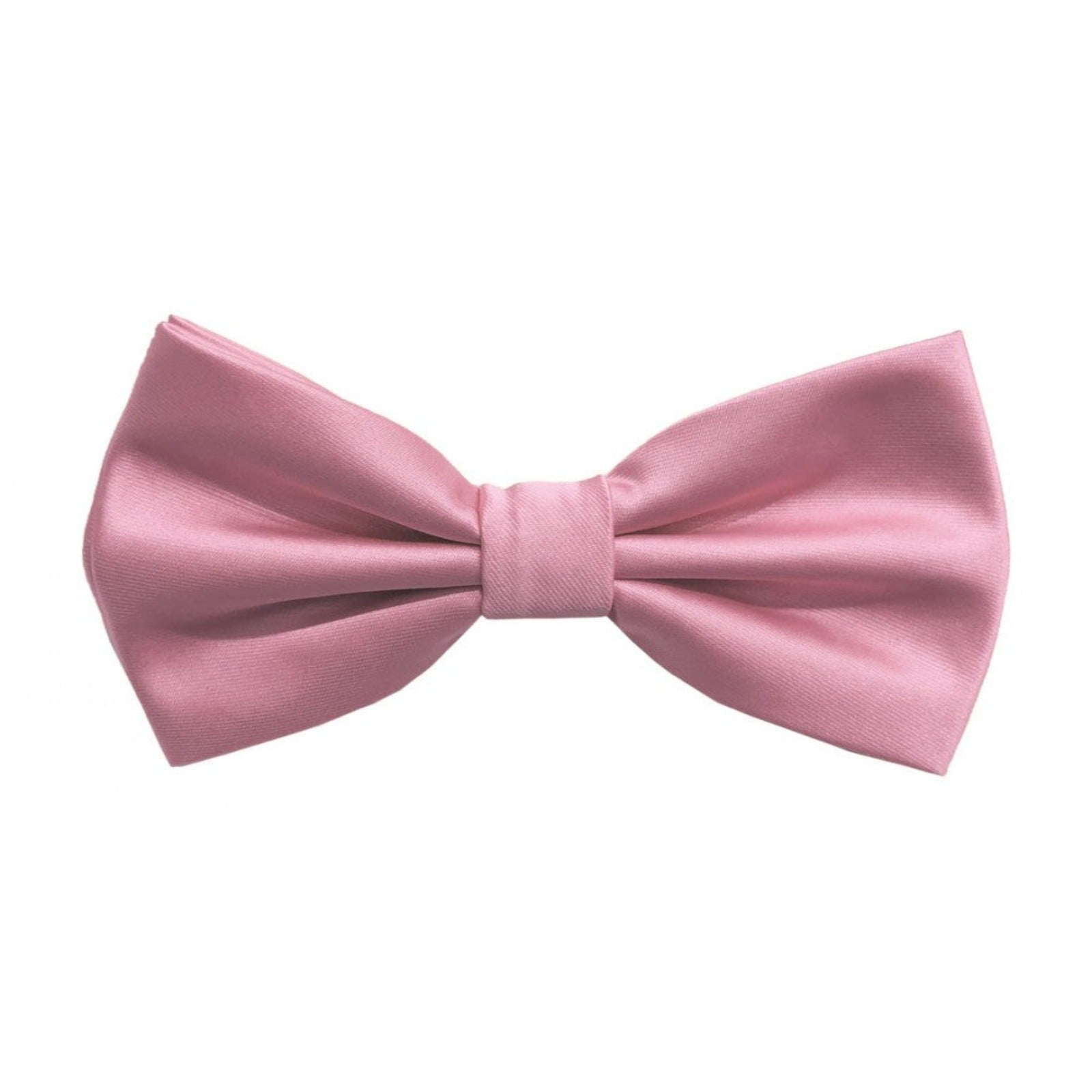 Classic Pink Bowtie With Matching Pocket Square | KCT Menswear 
