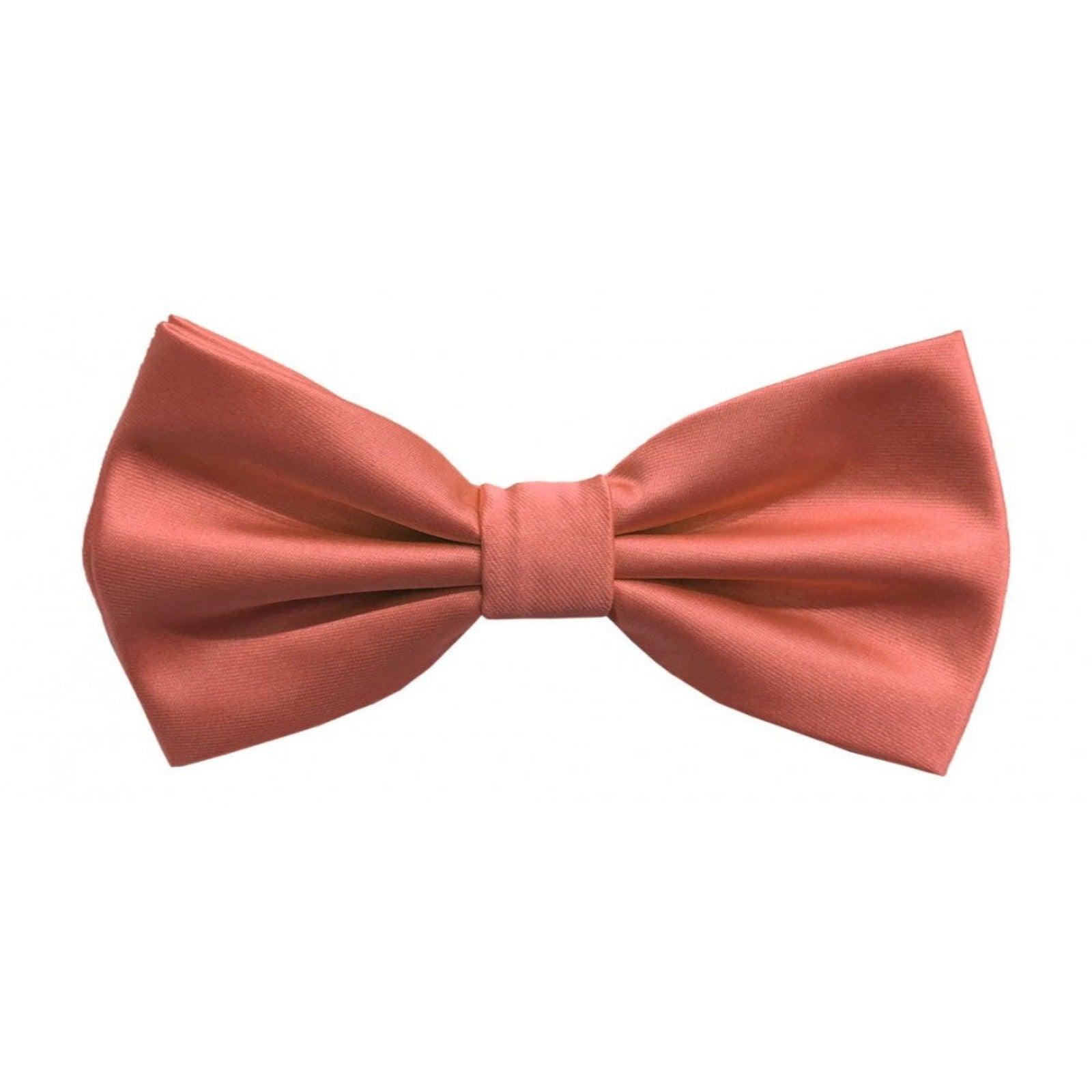 Classic Coral Bowtie With Matching Pocket Square | KCT Menswear