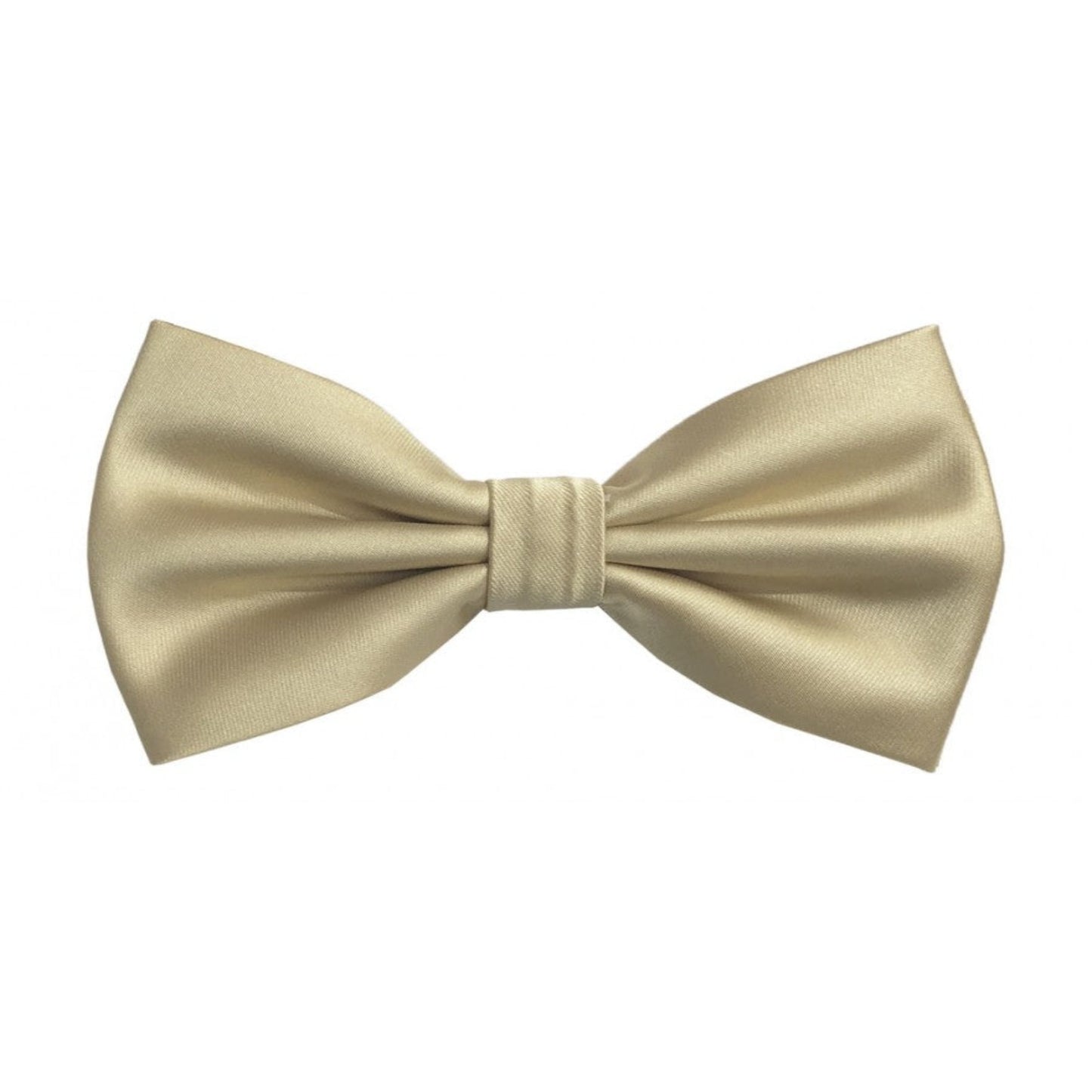 Classic Beige Bowtie With Matching Pocket Square | KCT Menswear