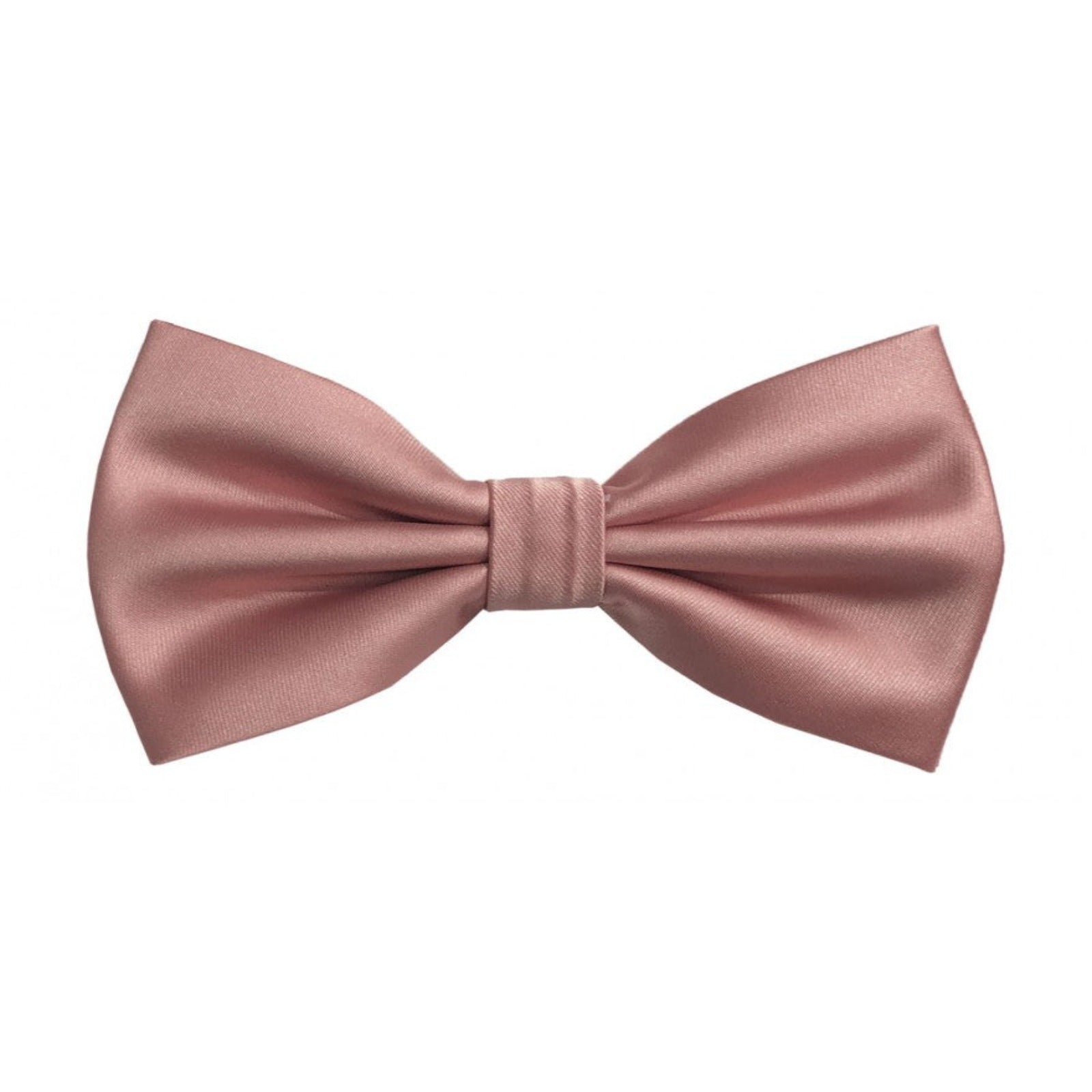 Classic Dusty Rose Bowtie With Matching Pocket Square | KCT Menswear