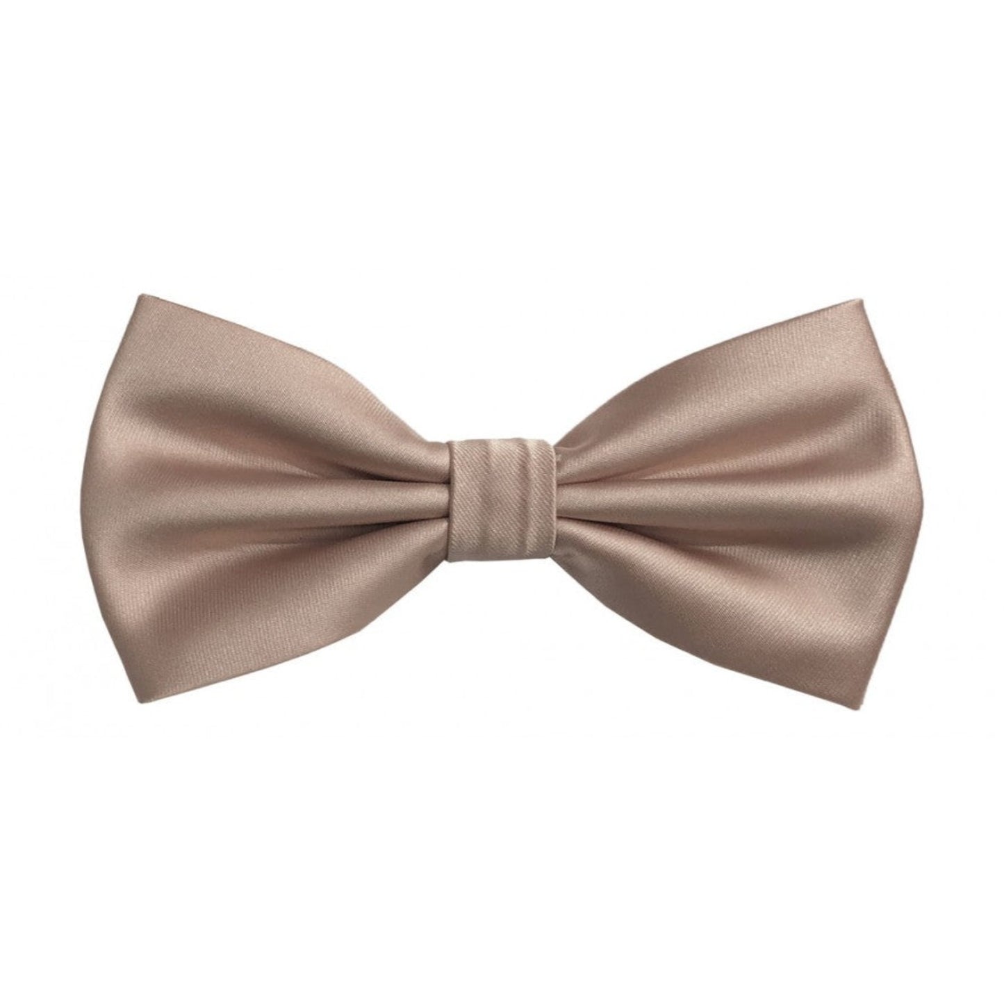 Classic Rose Gold Bowtie With Matching Pocket Square | KCT Menswear 