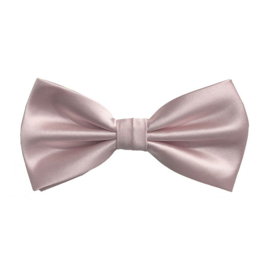 Classic Light Pink Bowtie With Matching Pocket Square | KCT Menswear 