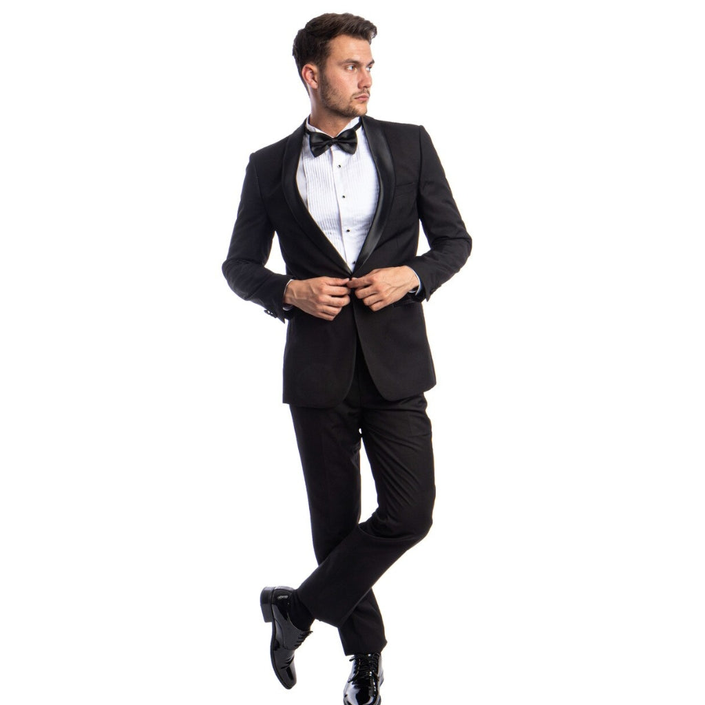 Slim Black Tuxedo/Suit Package