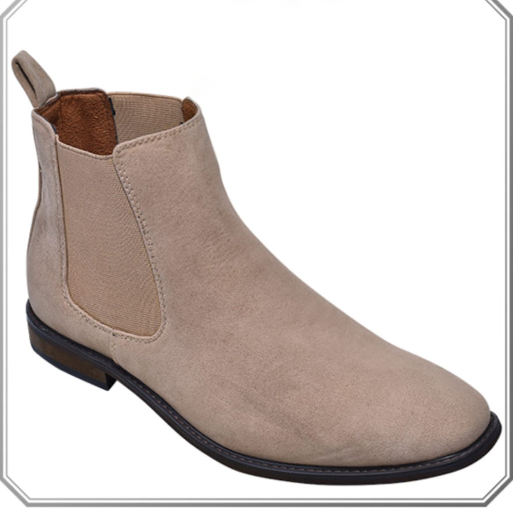Stone Chelsea Boots