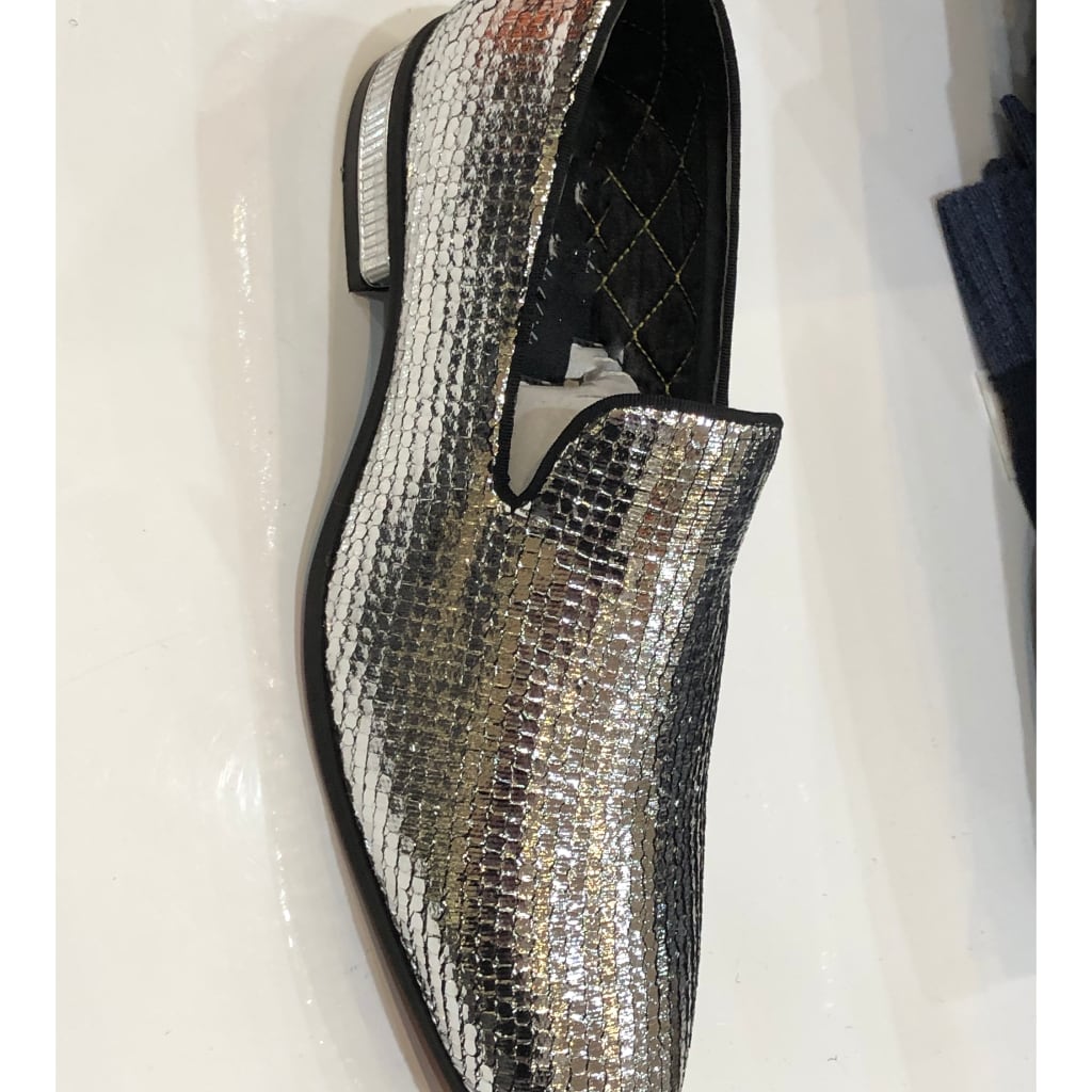 Silver Sequence Shoe